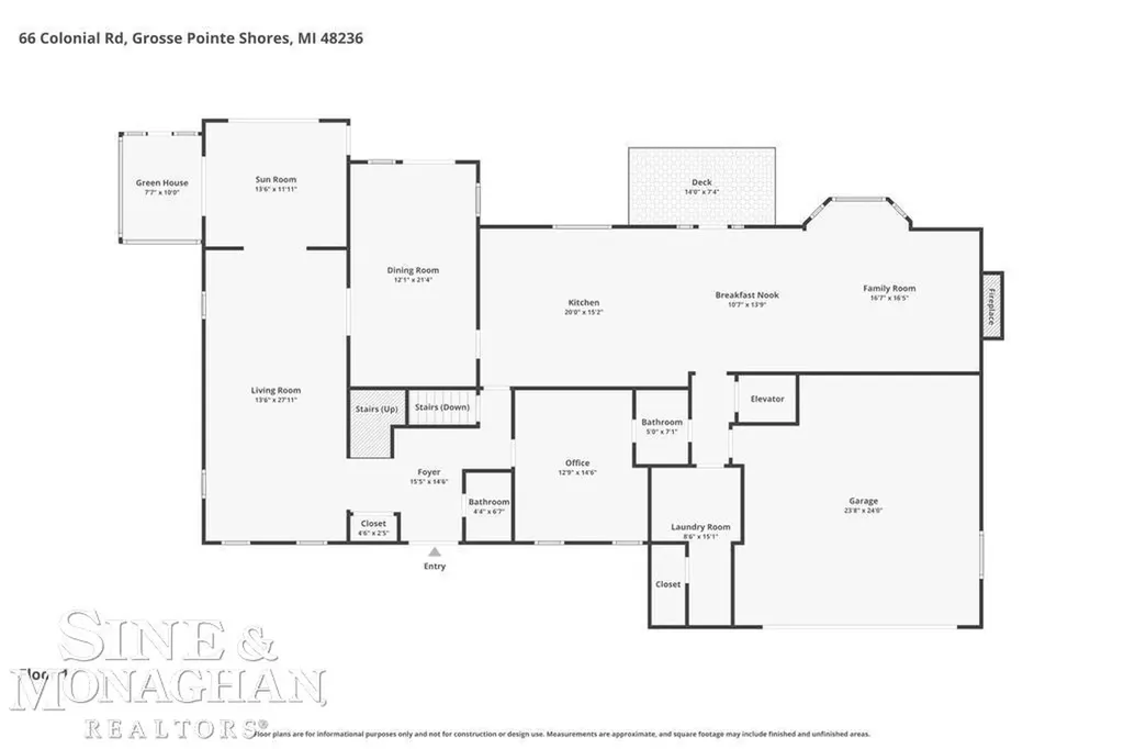 66 Colonial Road Village Of Grosse Pointe Shores City MI 48236