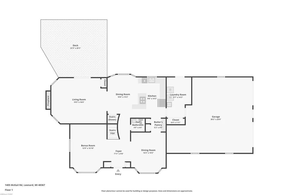 1405 Mckail Road Leonard Village MI 48367
