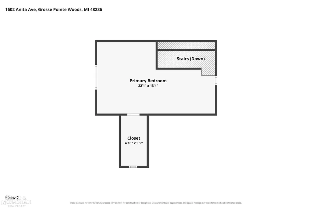 1602 Anita Avenue Grosse Pointe Woods City MI 48236