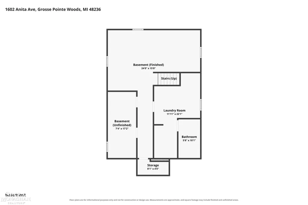1602 Anita Avenue Grosse Pointe Woods City MI 48236