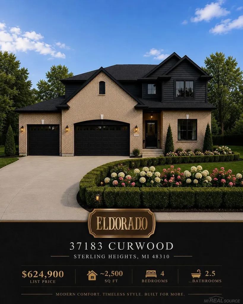 37183 Curwood Drive Sterling Heights City MI 48310