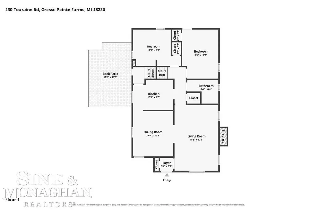 430 Touraine Road Grosse Pointe Farms City MI 48236