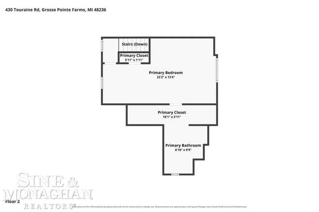430 Touraine Road Grosse Pointe Farms City MI 48236