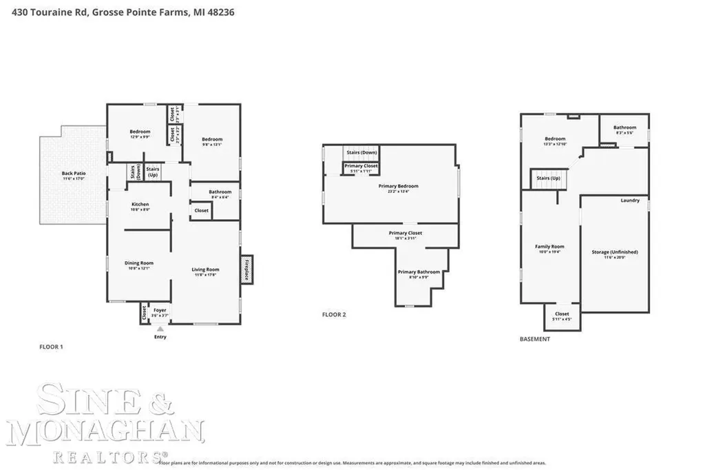430 Touraine Road Grosse Pointe Farms City MI 48236