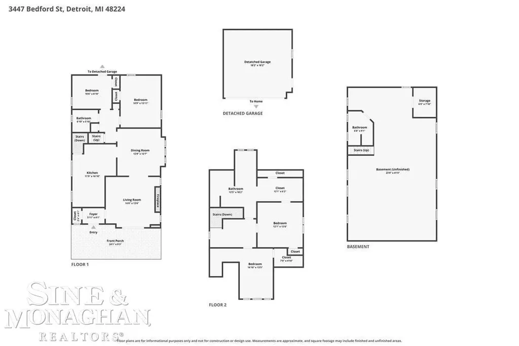 3447 Bedford Street Detroit City MI 48224