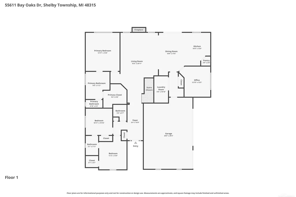 55611 Bay Oaks Court Shelby Charter Township MI 48315