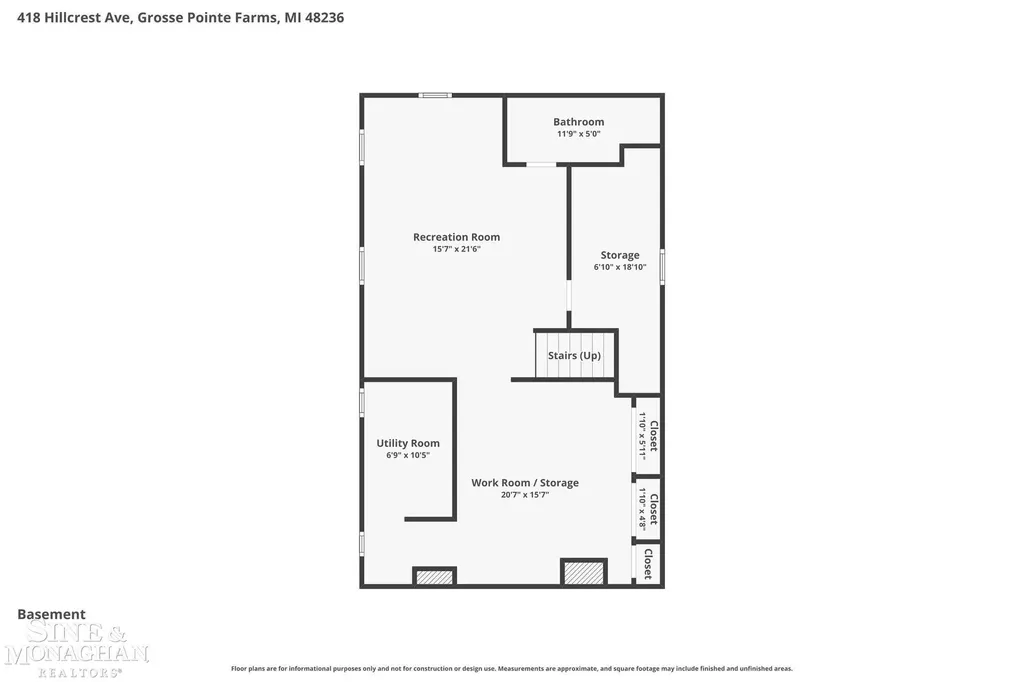 418 Hillcrest Avenue Grosse Pointe Farms City MI 48236