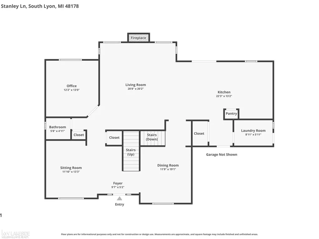 25346 Stanley Lane Lyon Charter Township MI 48178