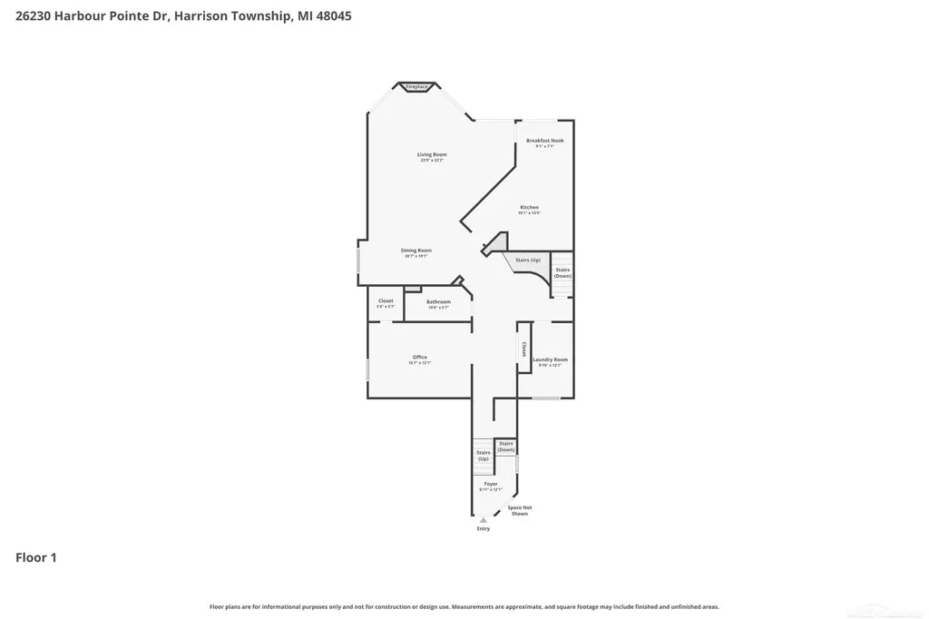 26230 Harbour Pointe Drive Harrison Charter Township MI 48045