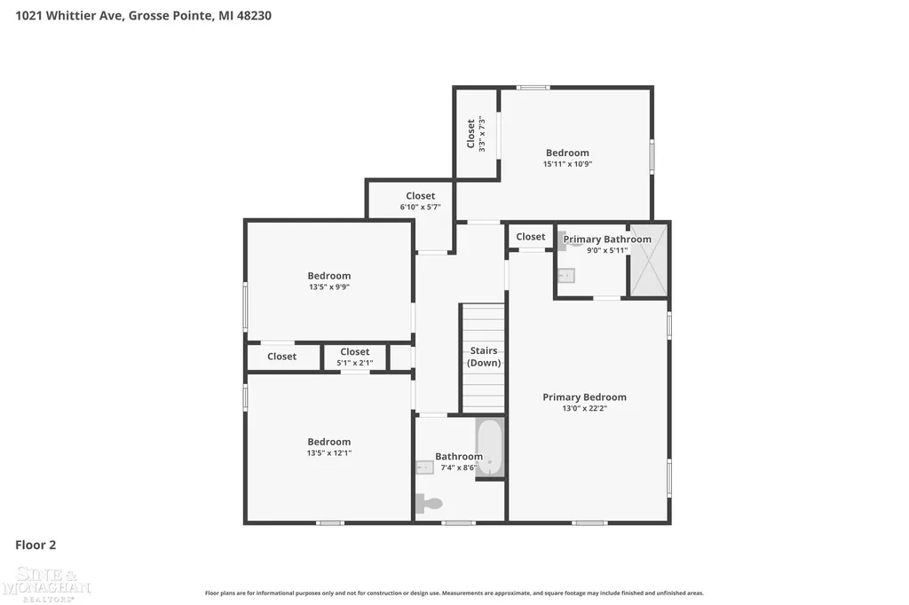 1021 Whittier Road Grosse Pointe Park City MI 48230