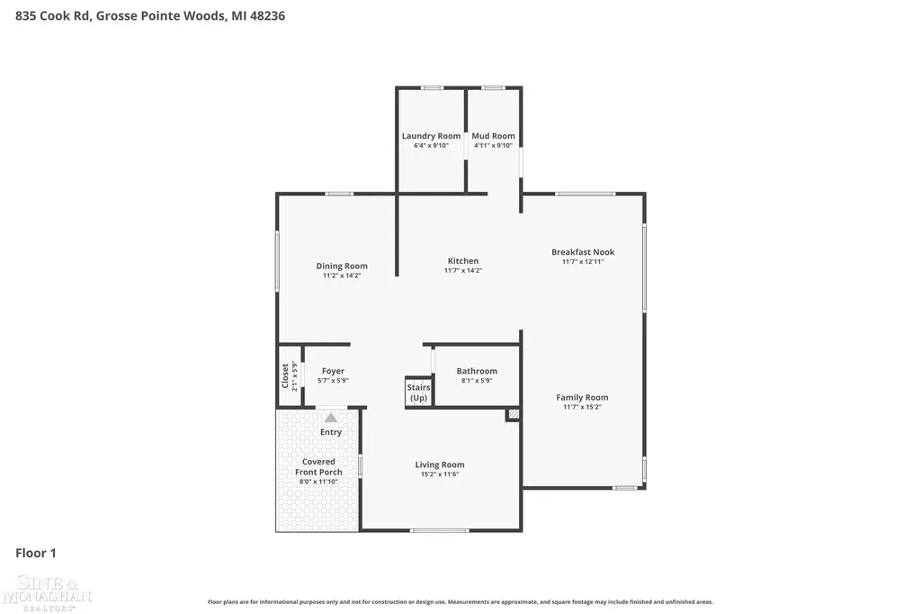 835 Cook Road Grosse Pointe Woods City MI 48236
