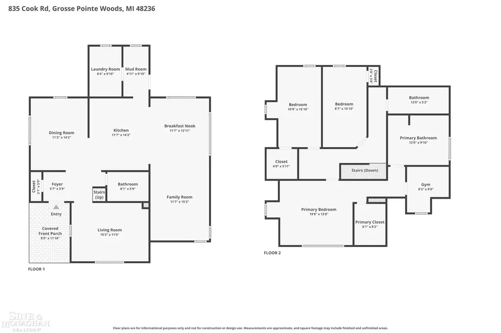 835 Cook Road Grosse Pointe Woods City MI 48236