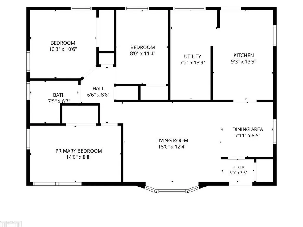 1218 E Hudson Avenue Madison Heights City MI 48071