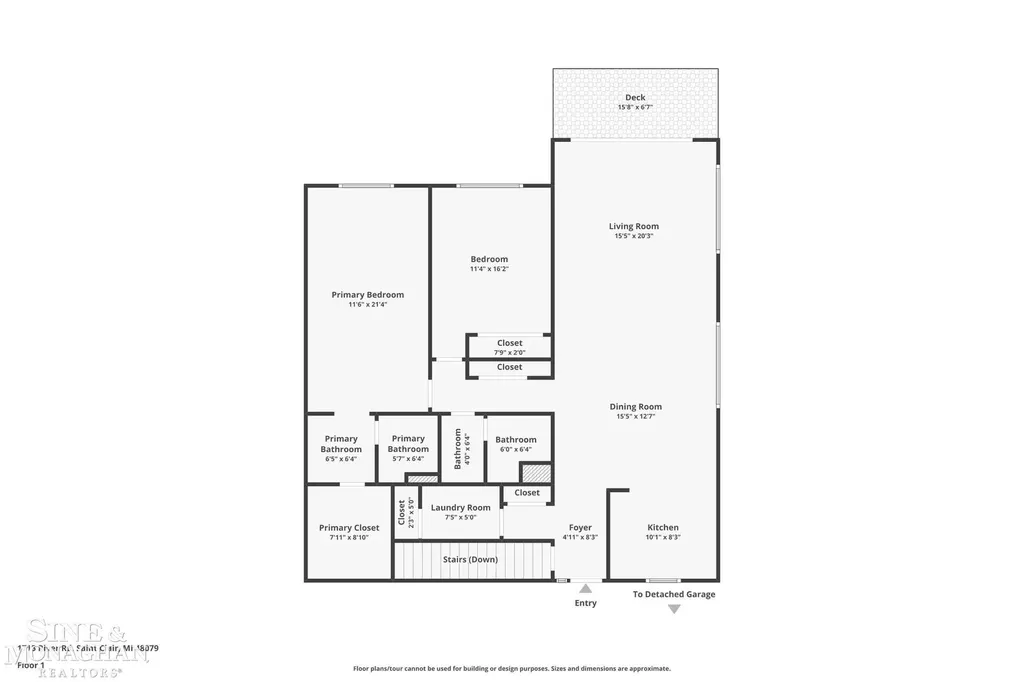 1715 River #76 Road St. Clair Township MI 48079