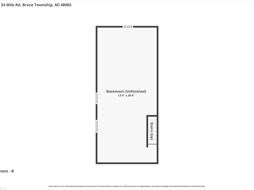 11151 34 Mile Road Bruce Township MI 48065