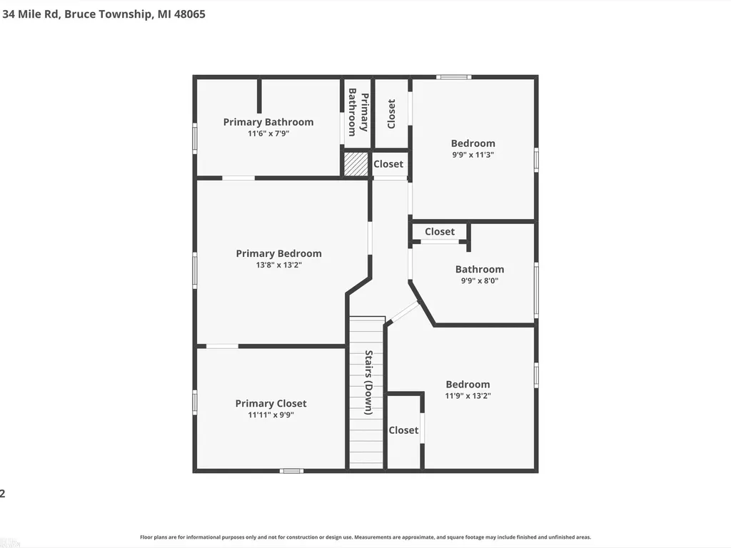 11151 34 Mile Road Bruce Township MI 48065
