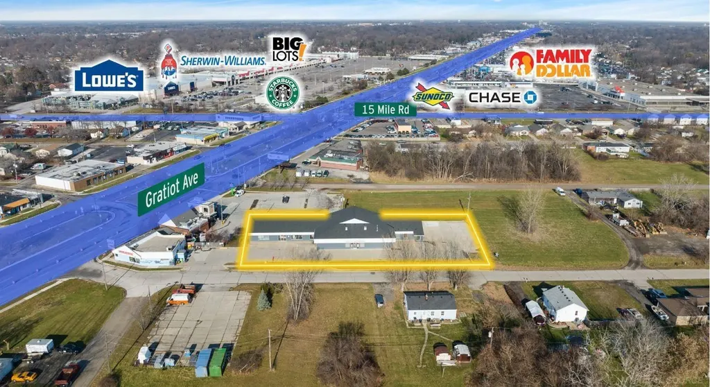 34736 S Gratiot Avenue Clinton Charter Township MI 48035
