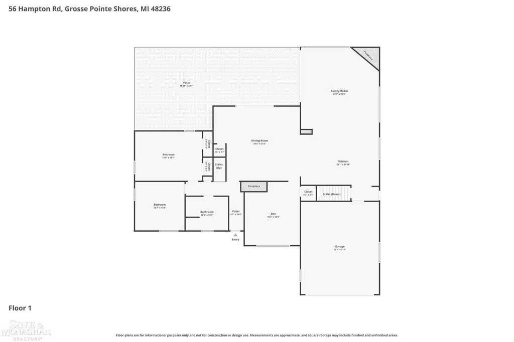 56 Hampton Road Village Of Grosse Pointe Shores City MI 48236