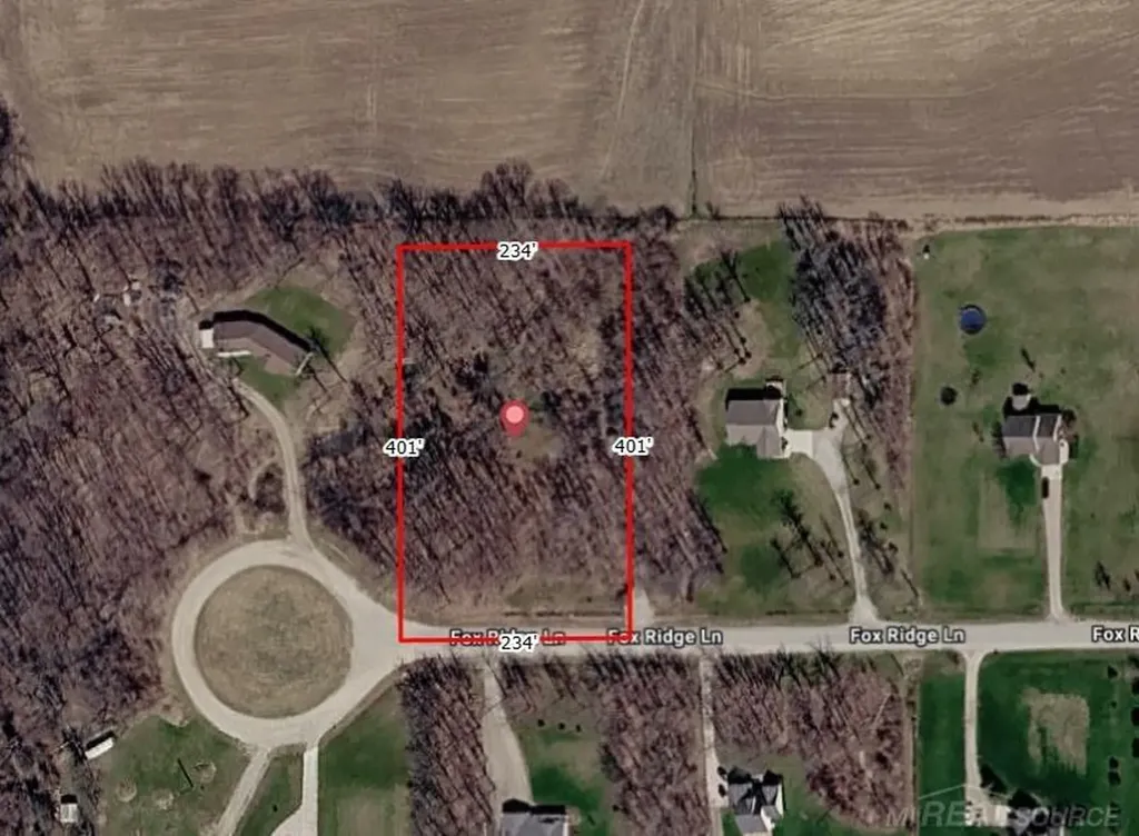 Fox Ridge Lane Berlin Township MI 48002