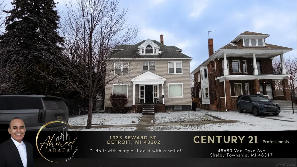 1333 Seward Avenue Detroit City MI 48202