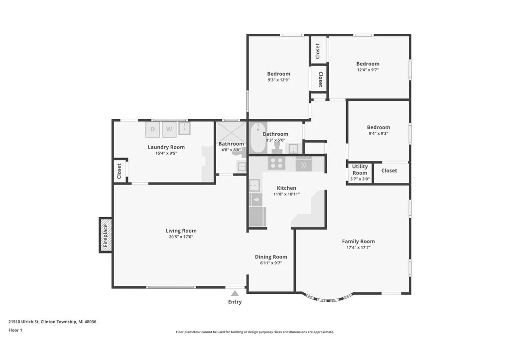 21510 Ulrich Street Clinton Charter Township MI 48036