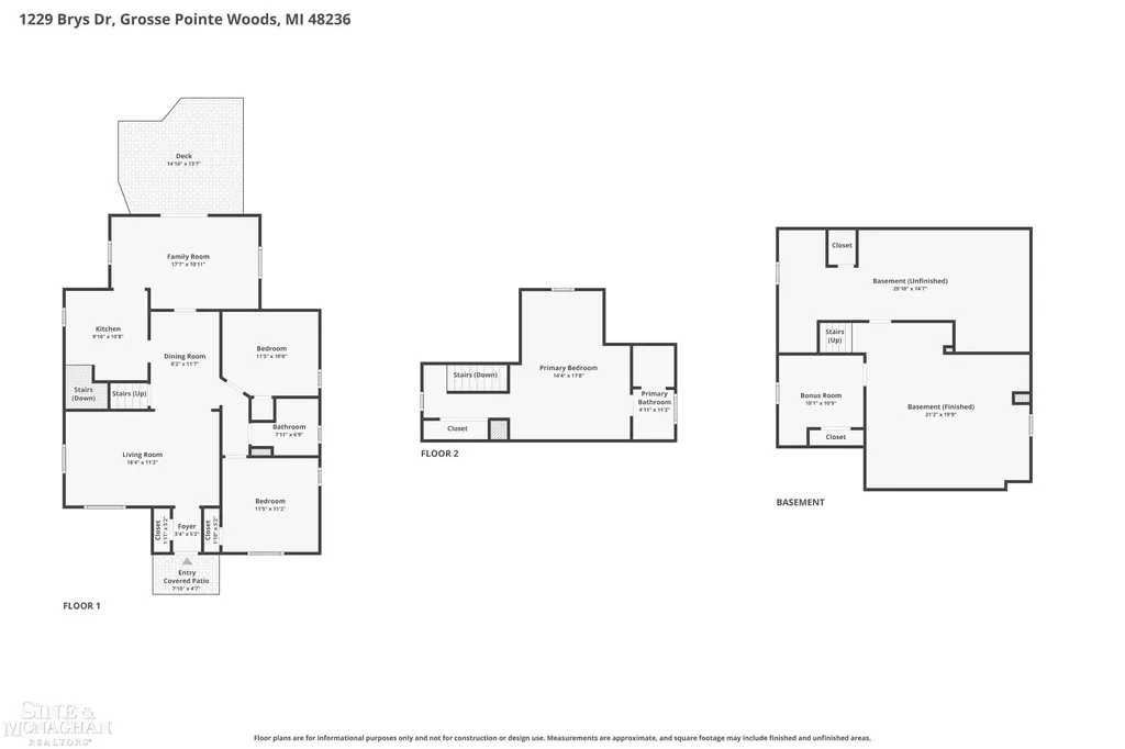 1229 Brys Drive Grosse Pointe Woods City MI 48236