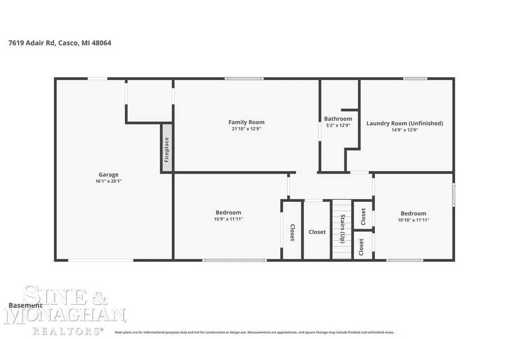 7619 Adair Road Casco Township MI 48064