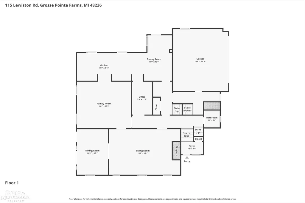 115 Lewiston Road Grosse Pointe Farms City MI 48236