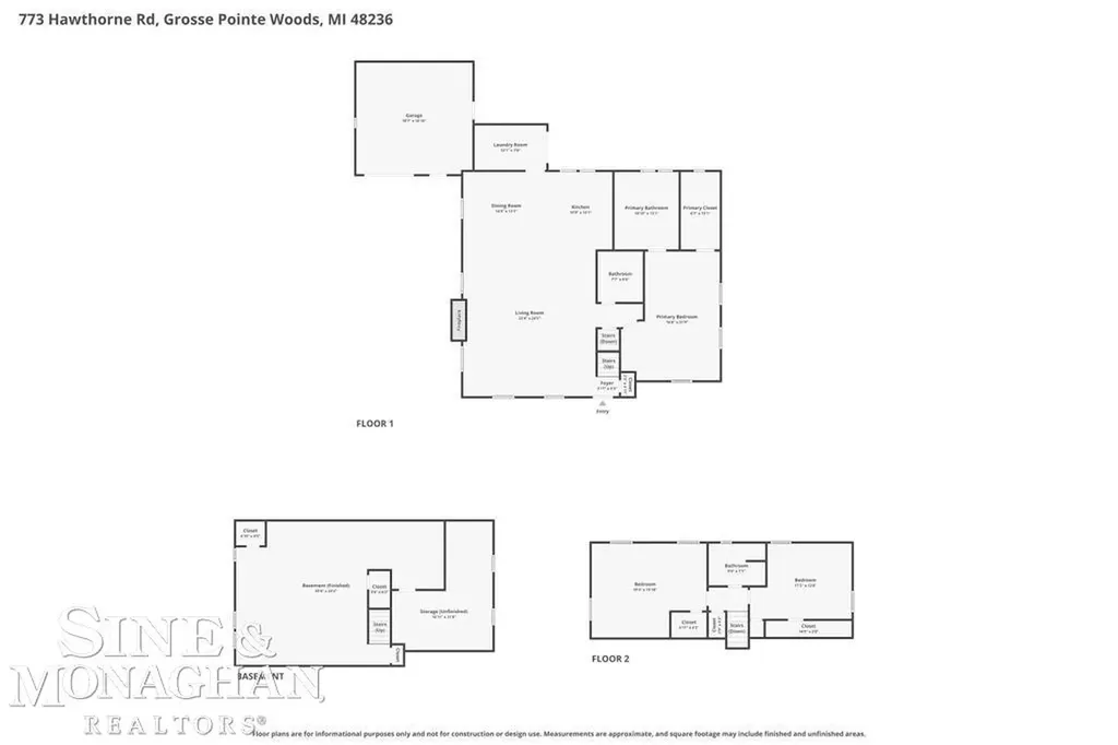 773 Hawthorne Road Grosse Pointe Woods City MI 48236