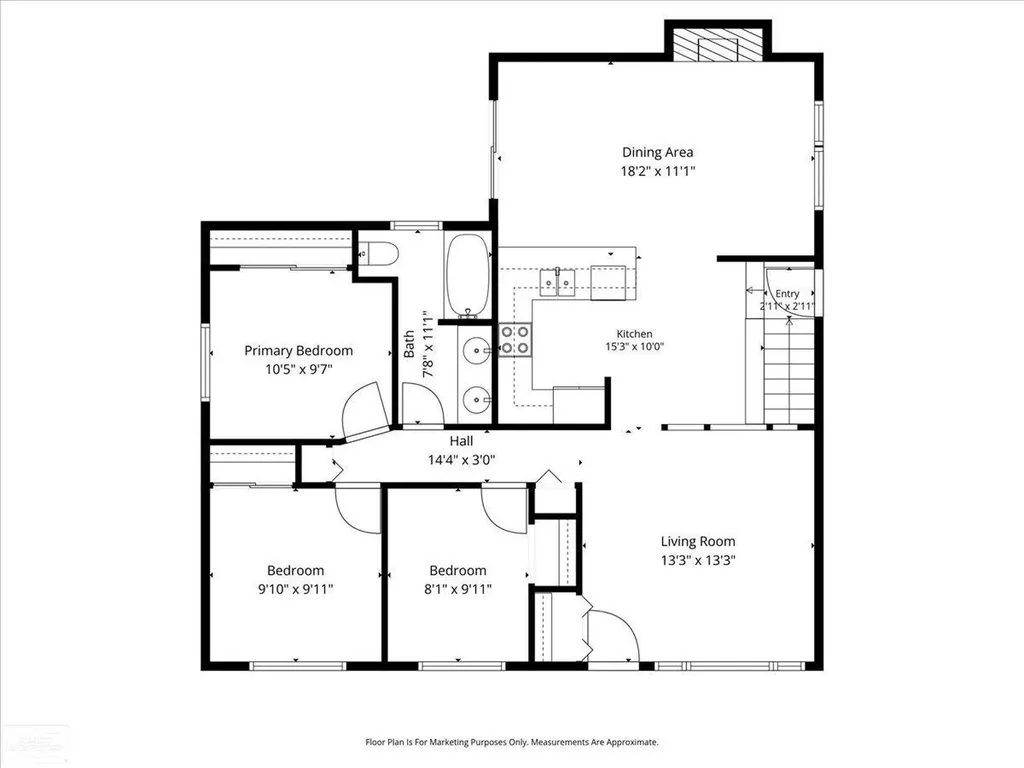 30232 Gloede Drive Warren City MI 48088