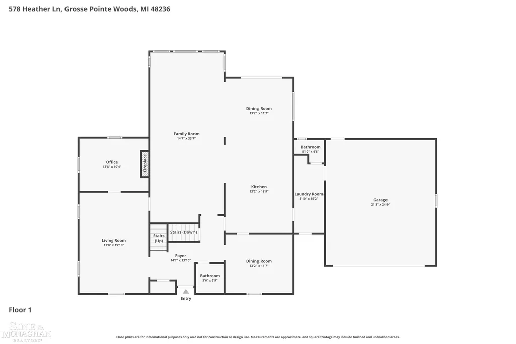 578 Heather Lane Grosse Pointe Woods City MI 48236