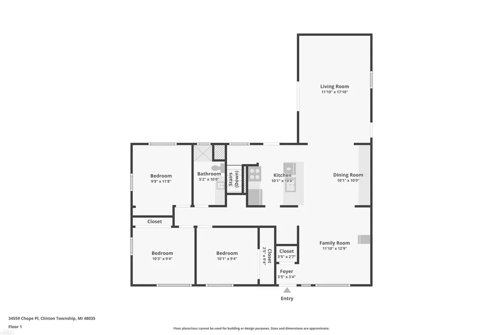 34559 Chope Place Clinton Charter Township MI 48035