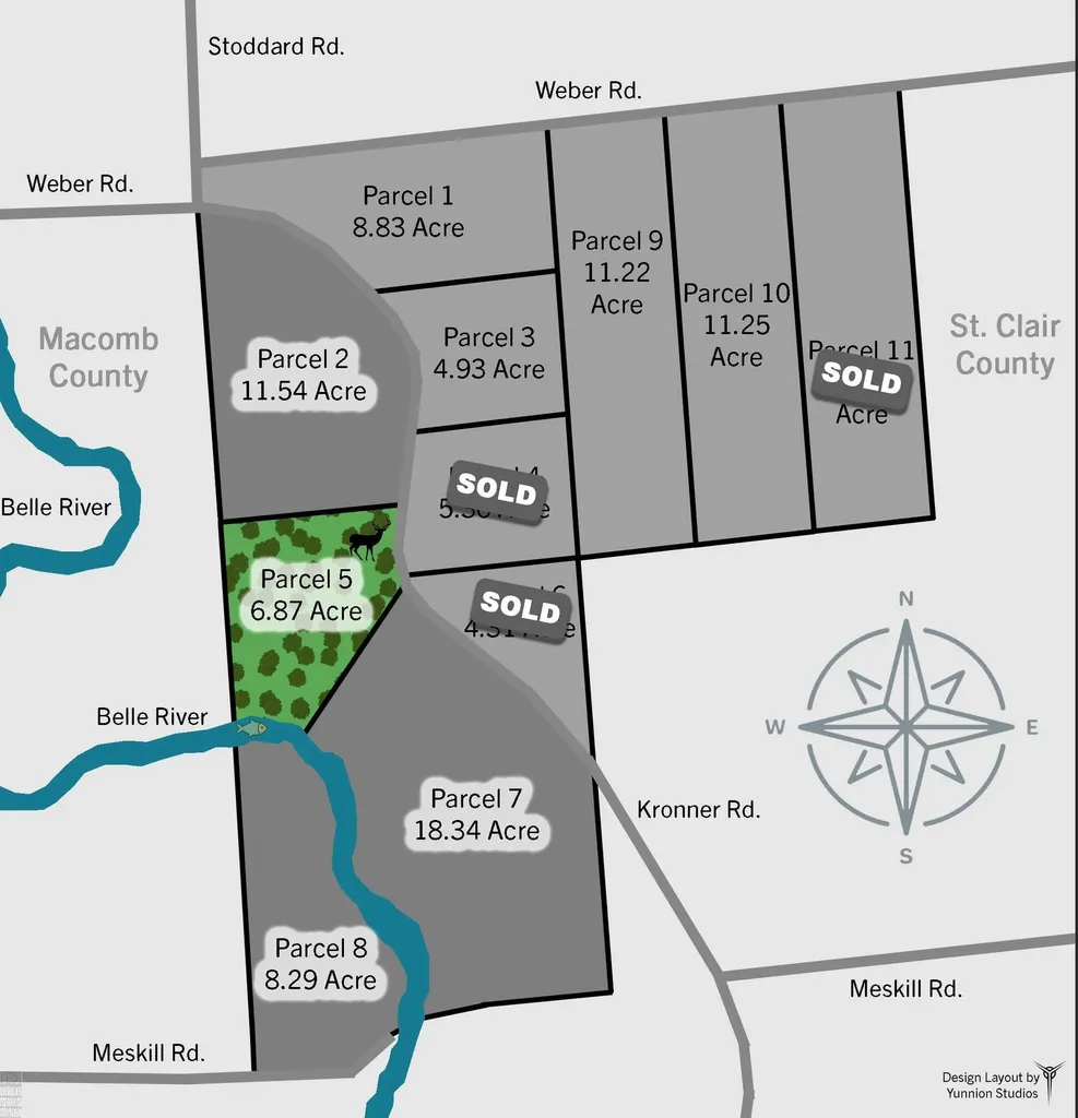 00 Kroner Road, 4001 - 040, Parcel 5 Road Columbus Township MI 48063