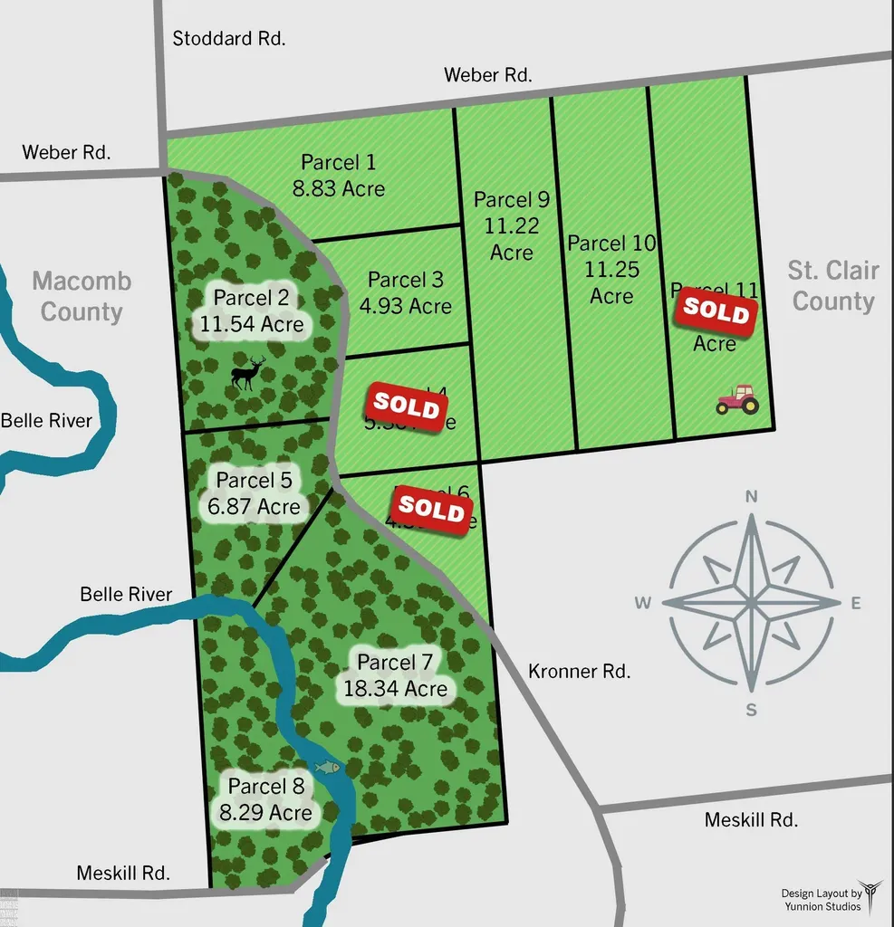 00 Kroner Road, 4001 - 040, Parcel 5 Road Columbus Township MI 48063