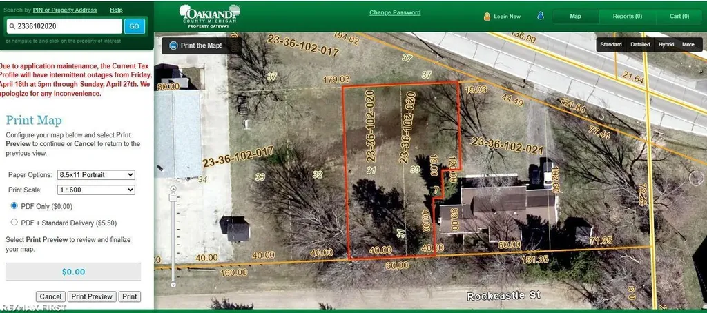Rockcastle Street Farmington Hills City MI 48336
