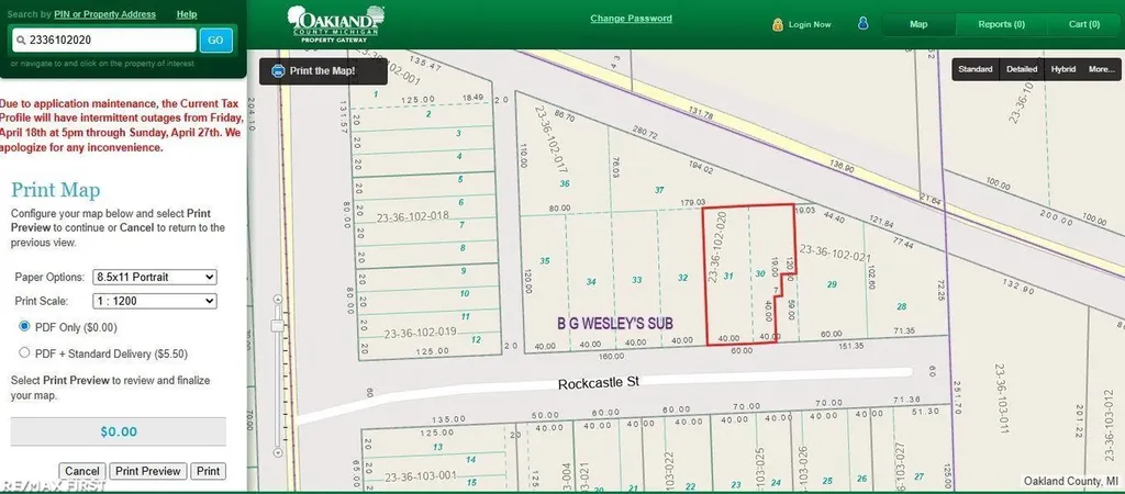 Rockcastle Street Farmington Hills City MI 48336