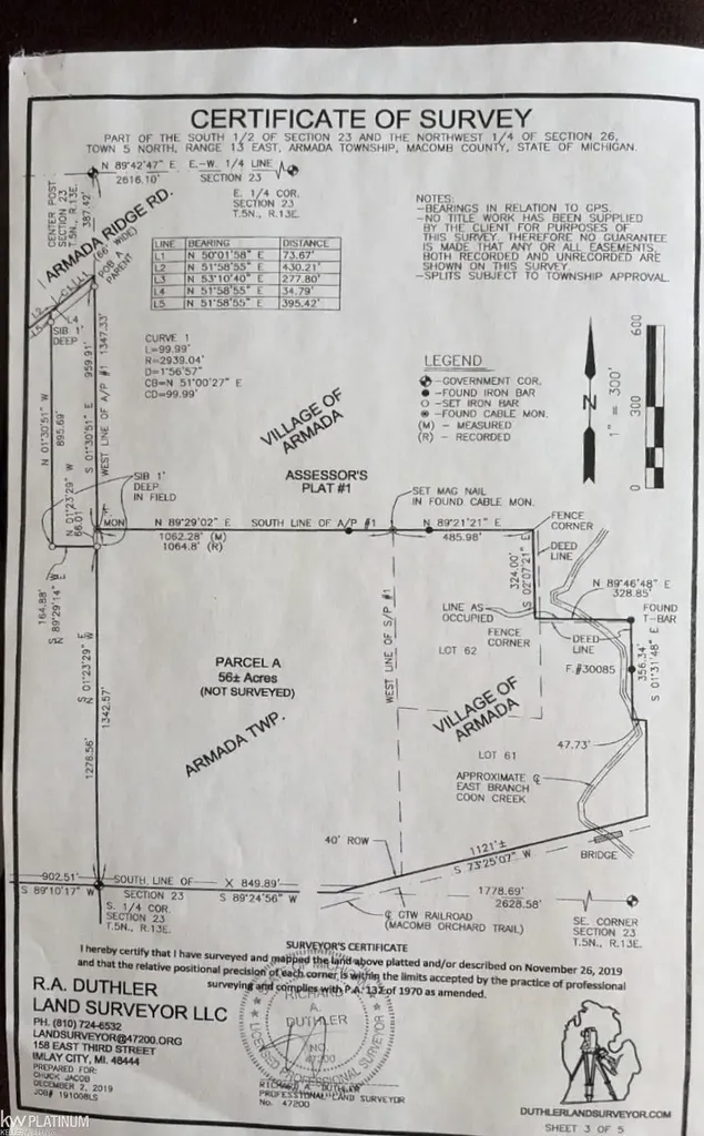 00 Armada Ridge Road Armada Township MI 48005