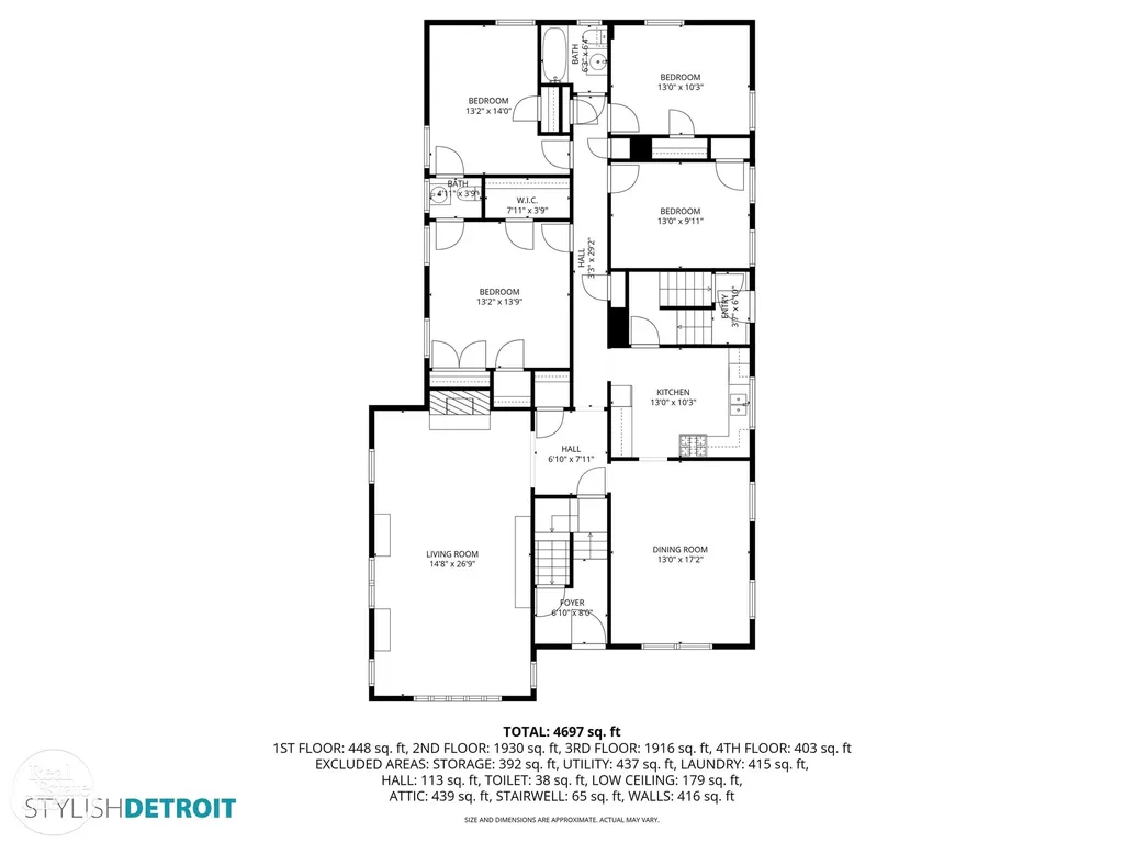 943 Harcourt Road Grosse Pointe Park City MI 48230