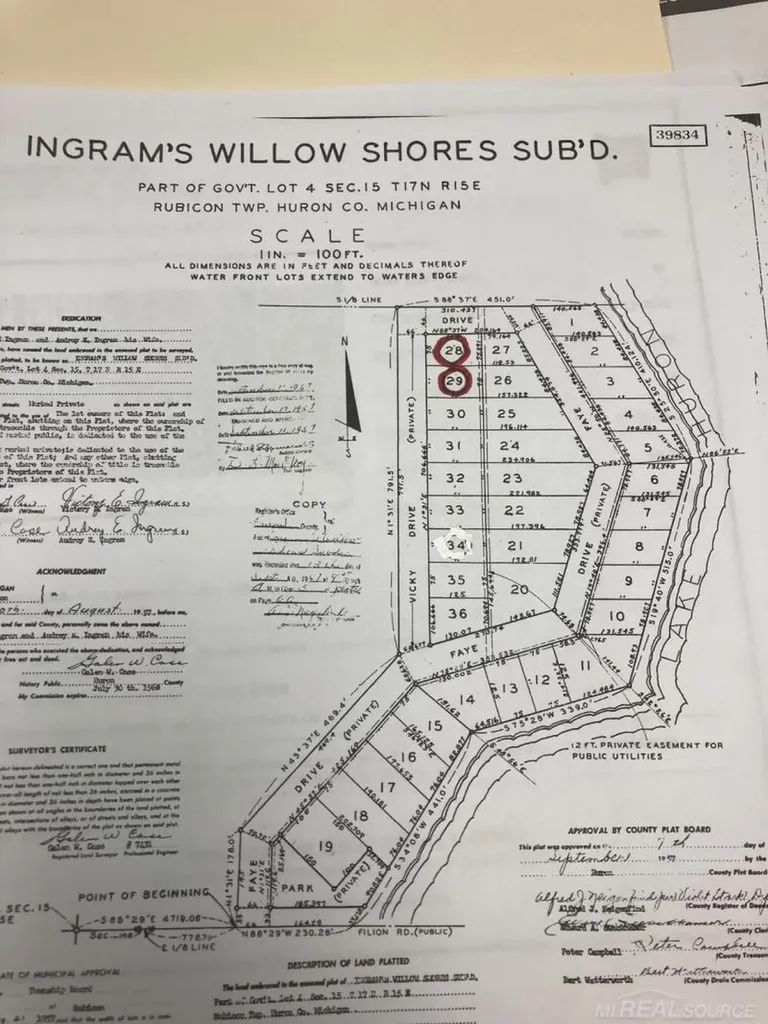 Tbd Vicky Drive Rubicon Township MI 48468