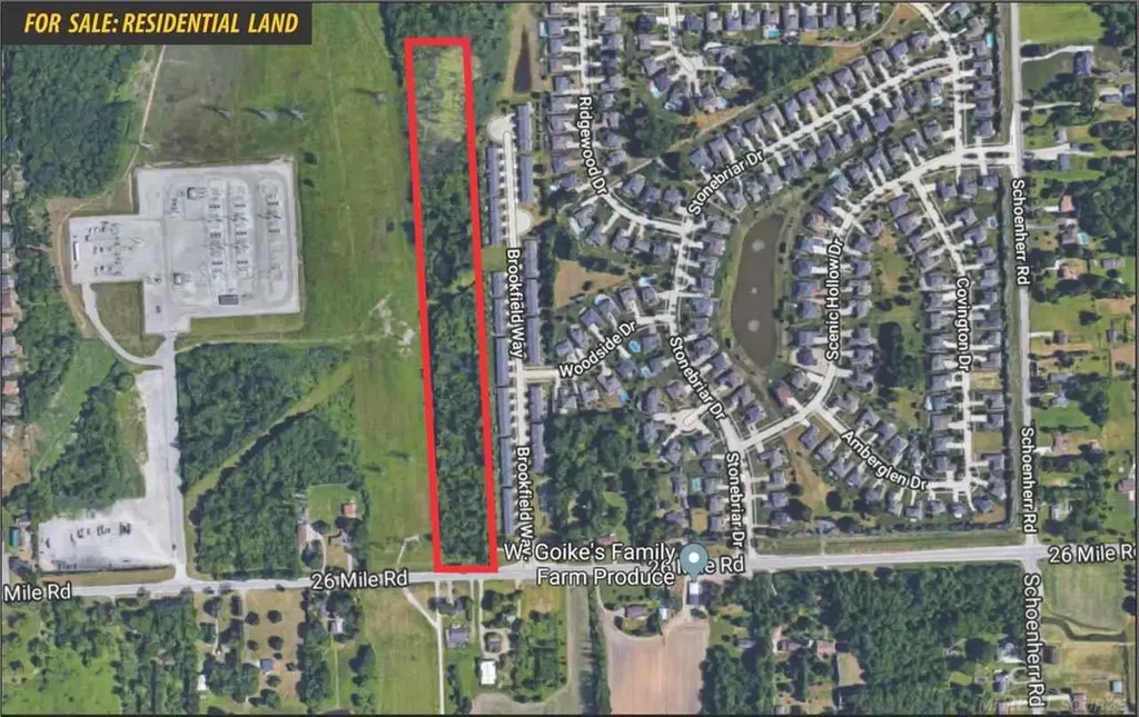 0 26 Mile Road Washington Township MI 48094