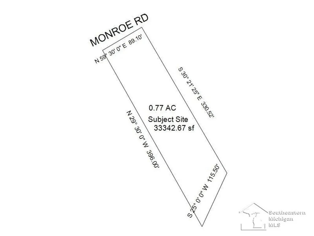 8312 Monroe Road Bedford Township MI 48144