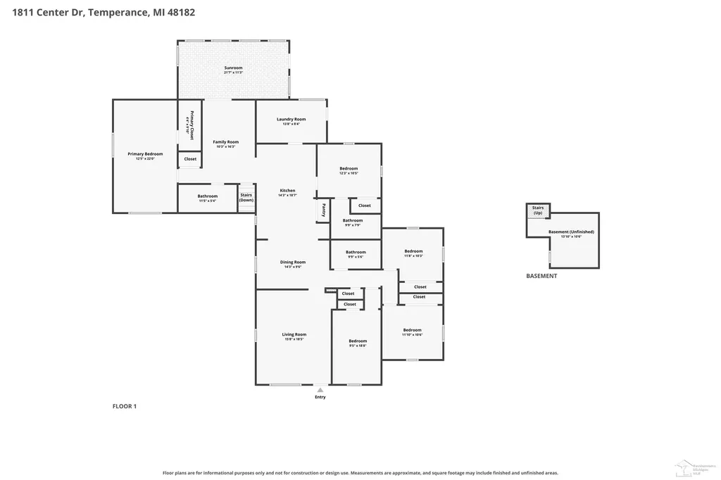 1811 Center Drive Bedford Township MI 48182