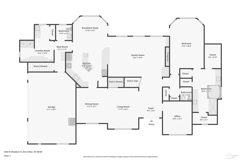 5322 N Meadow Court Salem Township MI 48105