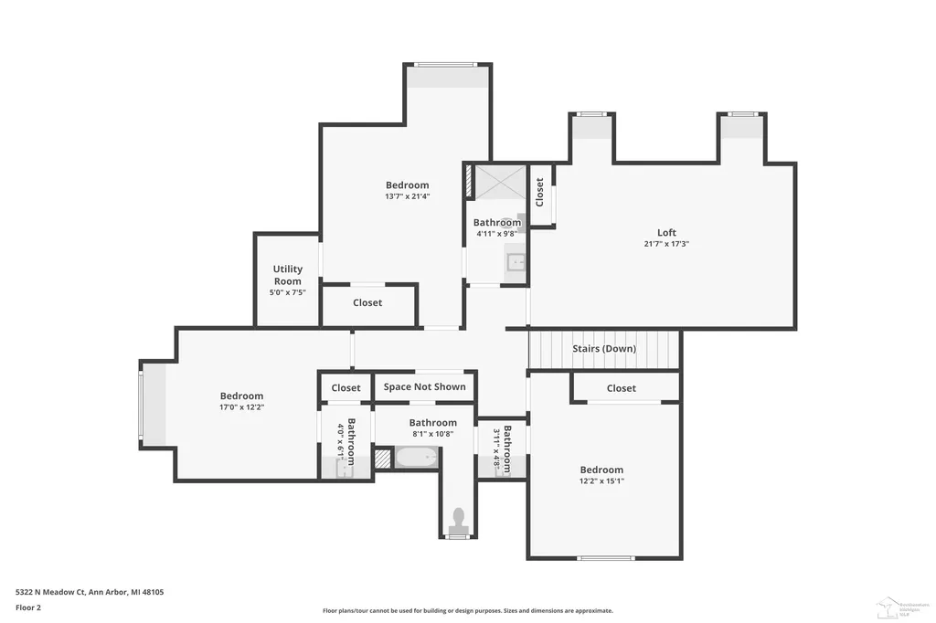 5322 N Meadow Court Salem Township MI 48105