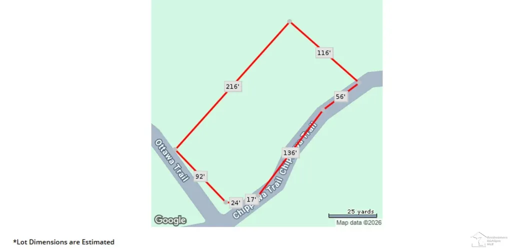 Ville Lot 184 Chippewa Trail Evart Township MI 49631