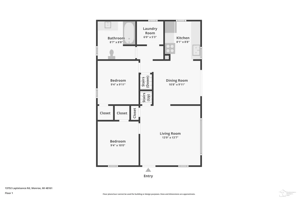 13752 Laplaisance Road Monroe Charter Township MI 48161