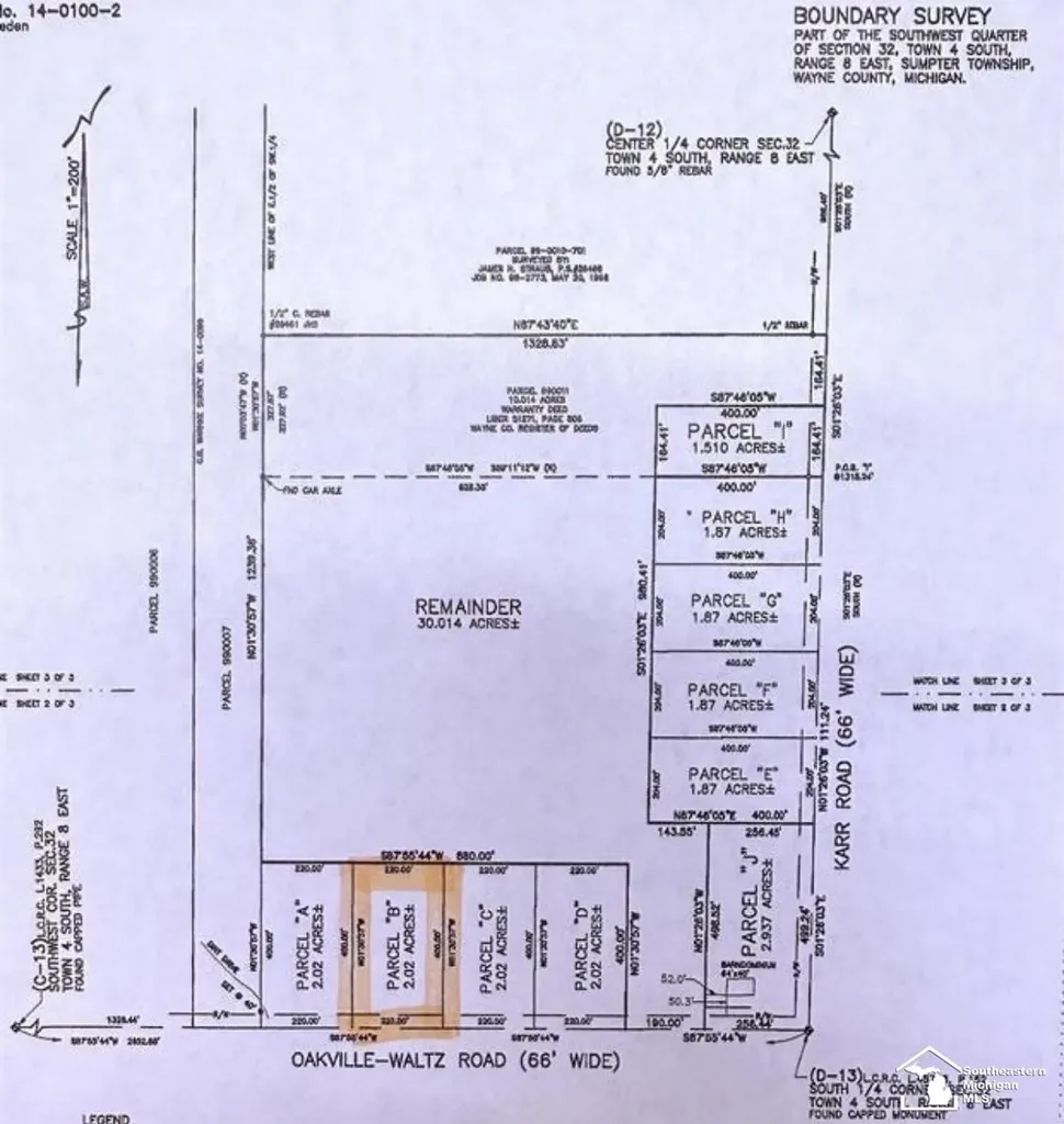 7660 Oakville Waltz Road Sumpter Township MI 48117