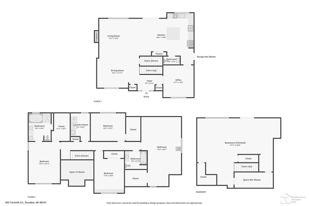453 Corinth Circle Dundee Village MI 48131