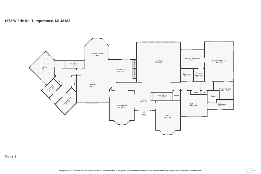 1573 W Erie Road Bedford Township MI 48182