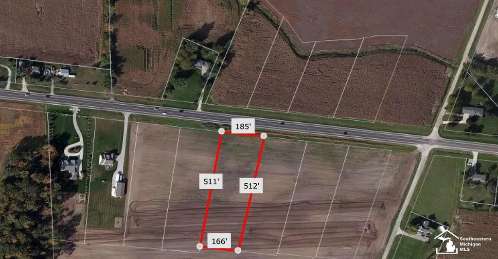 11135 S Custer (lot H) Road Raisinville Township MI 48161